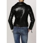 Marx Gipy Fitted Black Leather Jacket